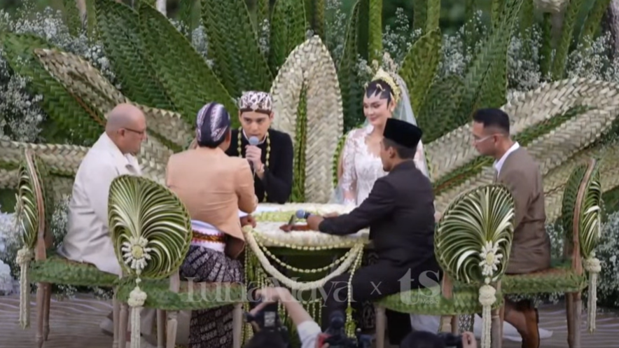 Pernikahan Luna Maya (YouTube/TS Media)