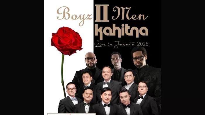 Boyz II Men dan Kahitna konser di Jakarta (Istimewa)