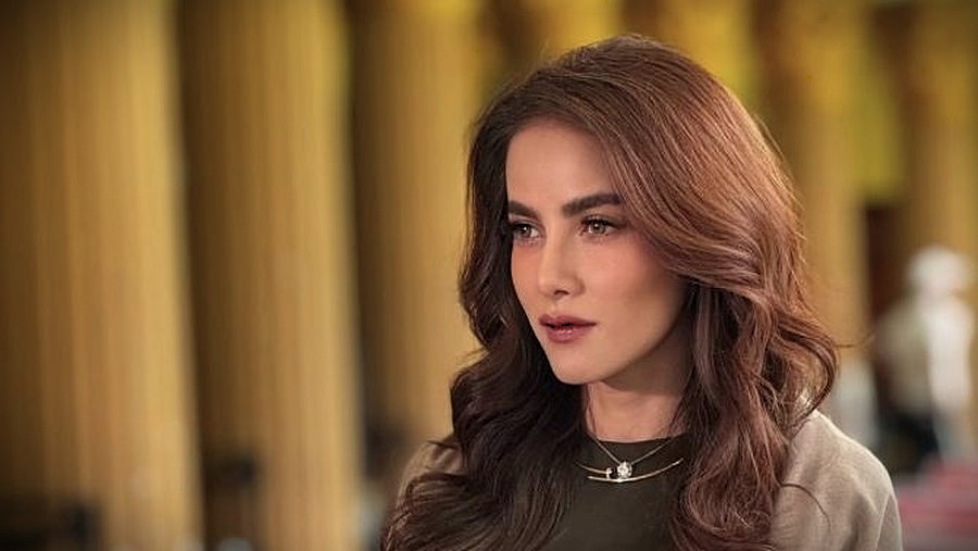 Olla Ramlan lepas hijab (Istimewa)