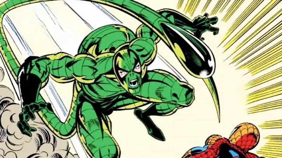 Karakter villain di Spider-Man: Scorpion (Marvel)
