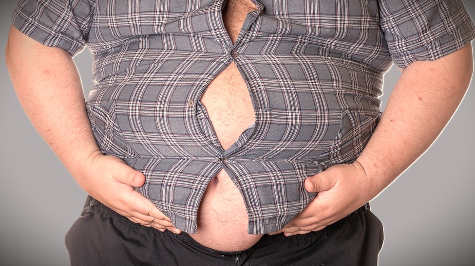 Ilustrasi penderita obesitas