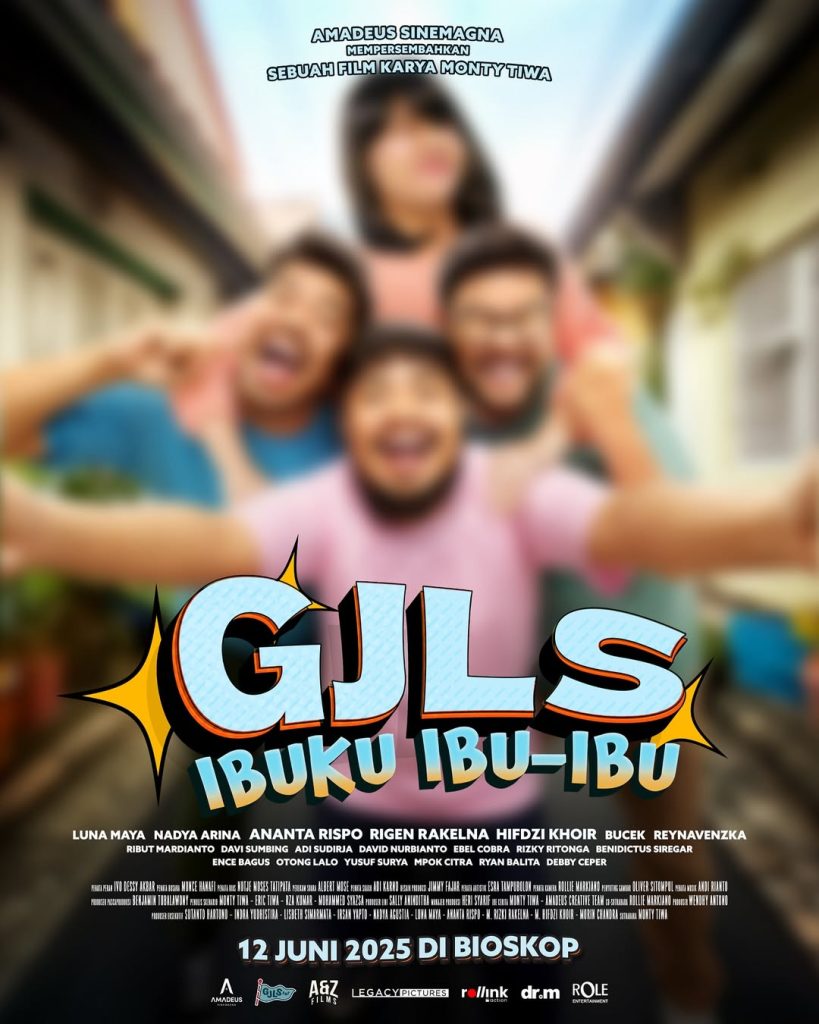 Berbeda dari film komedi pada umumnya, GJLS: Ibuku Ibu-Ibu mengusung konsep komedi spontan dengan banyak adegan bloopers yang sengaja dimasukkan ke dalam narasi.