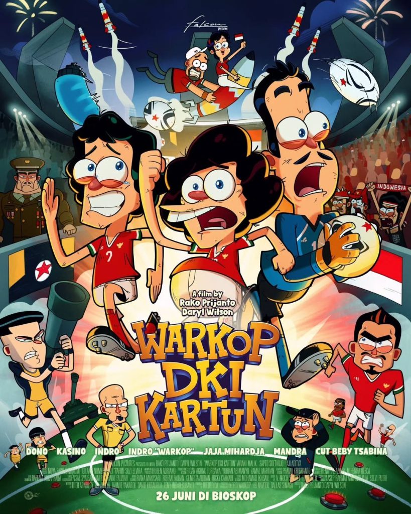 Poster film Warkop DKI Kartun (Instagram/falconpictures_)