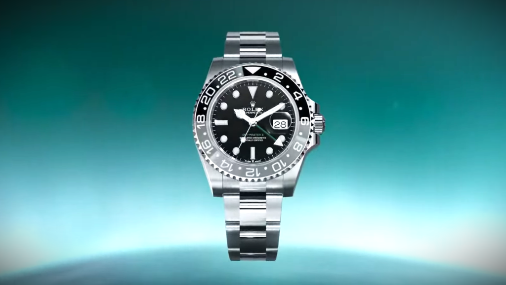 Rolex GMT-Master II, jam tangan mewah yang dihadiahkan Presiden Prabowo untuk Timnas Indonesia setelah sukses mengalahkan China di babak kualifikasi Piala Dunia 2026. (Dok. Rolex)