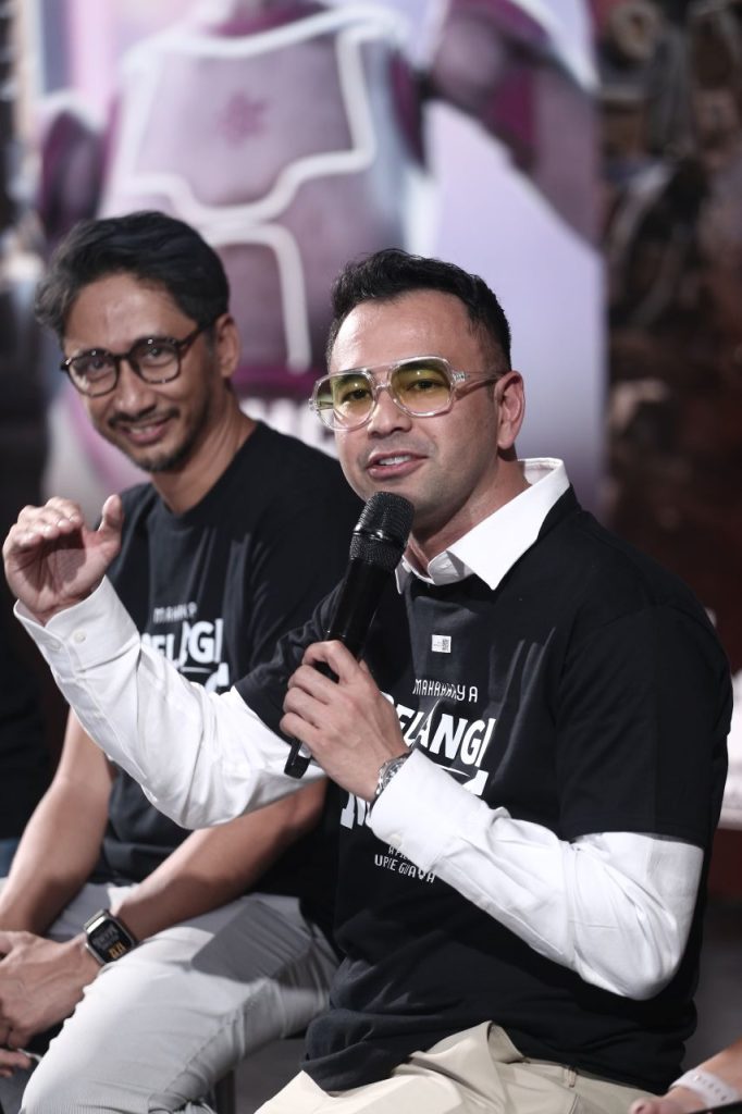 Sebagai Utusan Khusus Presiden Bidang Pembinaan Generasi Muda, Raffi juga menekankan pentingnya dukungan negara terhadap karya anak bangsa yang inovatif dan berani menembus batas genre.