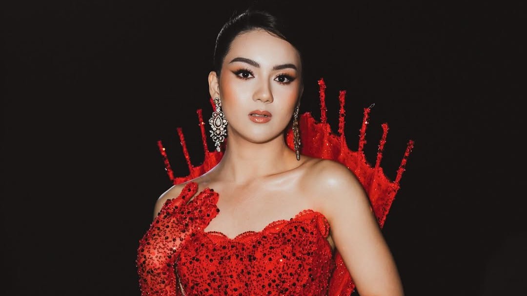 Ersya Aurelia saat acara gala premiere film Kampung Jabang Mayit: Ritual Maut