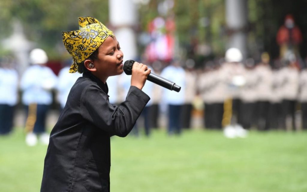 Momen paling membahagiakan dalam hidup Farel adalah saat tampil di hadapan Presiden Jokowi