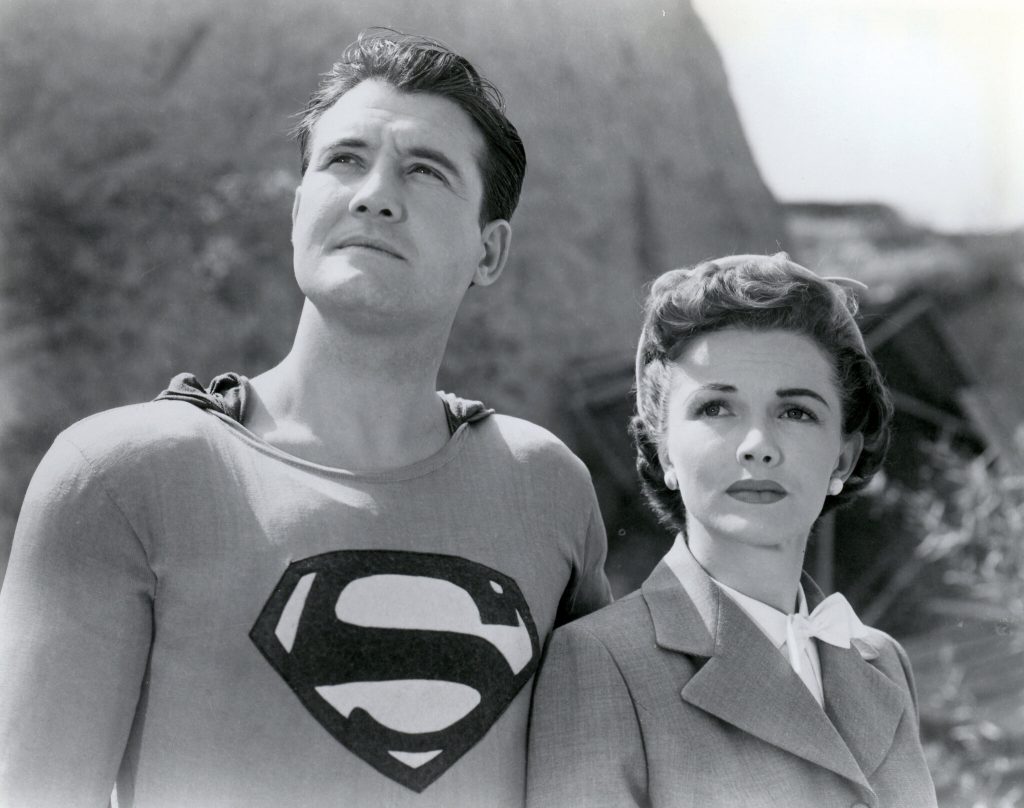 Phyllis Coates tampil dalam film Superman and the Mole Men (1951) dan musim pertama Adventures of Superman (1952–1953).