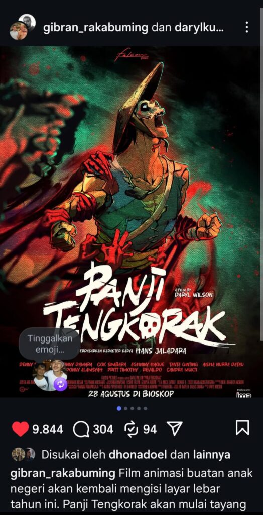 Unggahan Wapres Gibran tersebut langsung mendapat respon luar biasa dari masyarakat.