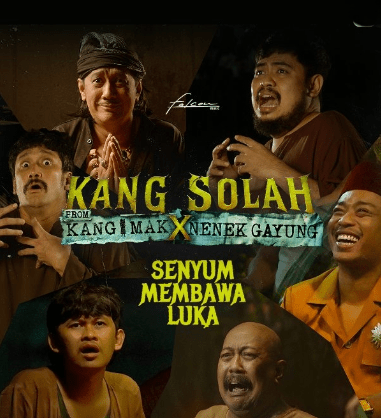 Indra Jegel Dkk nyanyikan lagu Meggy Z 'Senyum Membawa Luka' untuk OST Kang Solah From Kang Mak X Nenek Gayung