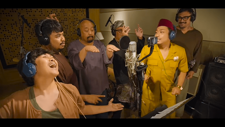 Indra Jegel Dkk nyanyikan lagu Meggy Z 'Senyum Membawa Luka' untuk OST Kang Solah From Kang Mak X Nenek Gayung