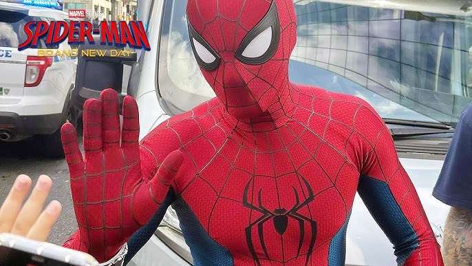 Judul Brand New Day diambil dari alur cerita komik Spider-Man yang terbit pada 2008