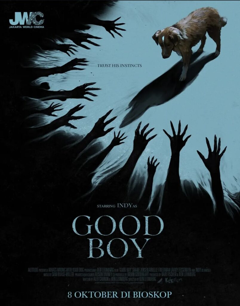 Good Boy menceritakan kisah Indy, seekor anjing jenis Nova Scotia Duck Tolling Retriever yang setia.