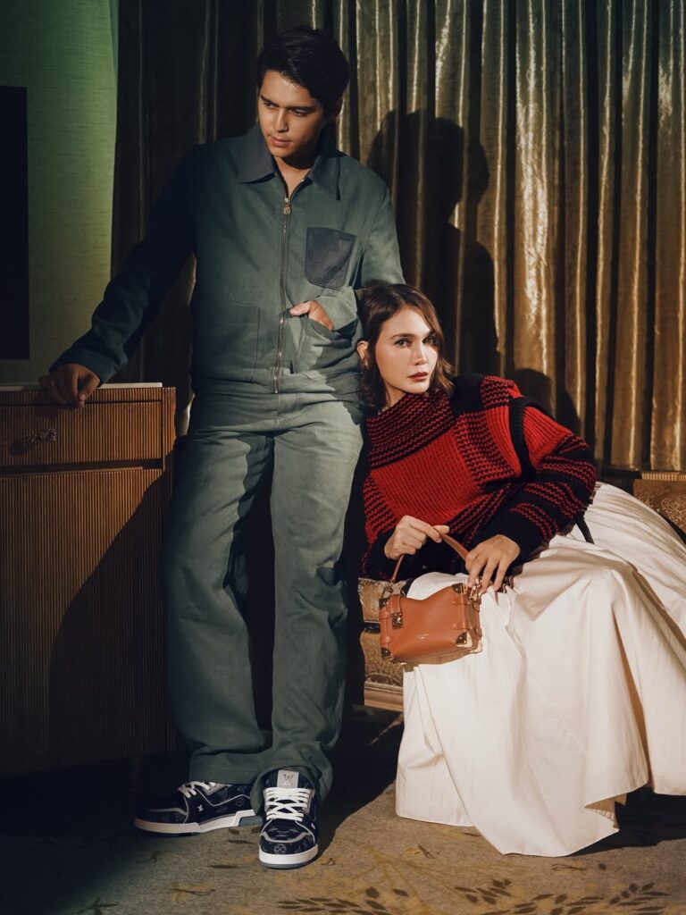 Melihat penampilan Luna dan Maxime, jelas bahwa keduanya tidak hanya serasi dalam hubungan, tetapi juga dalam gaya.