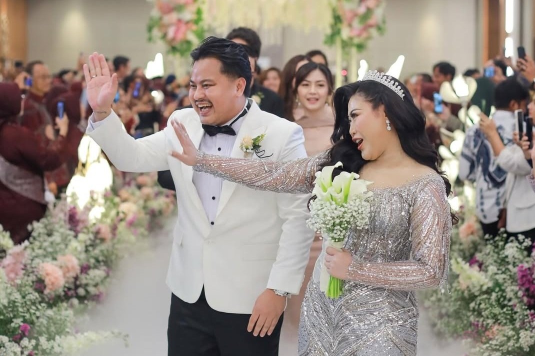 Pernikahan Boiyen dihadiri banyak artis