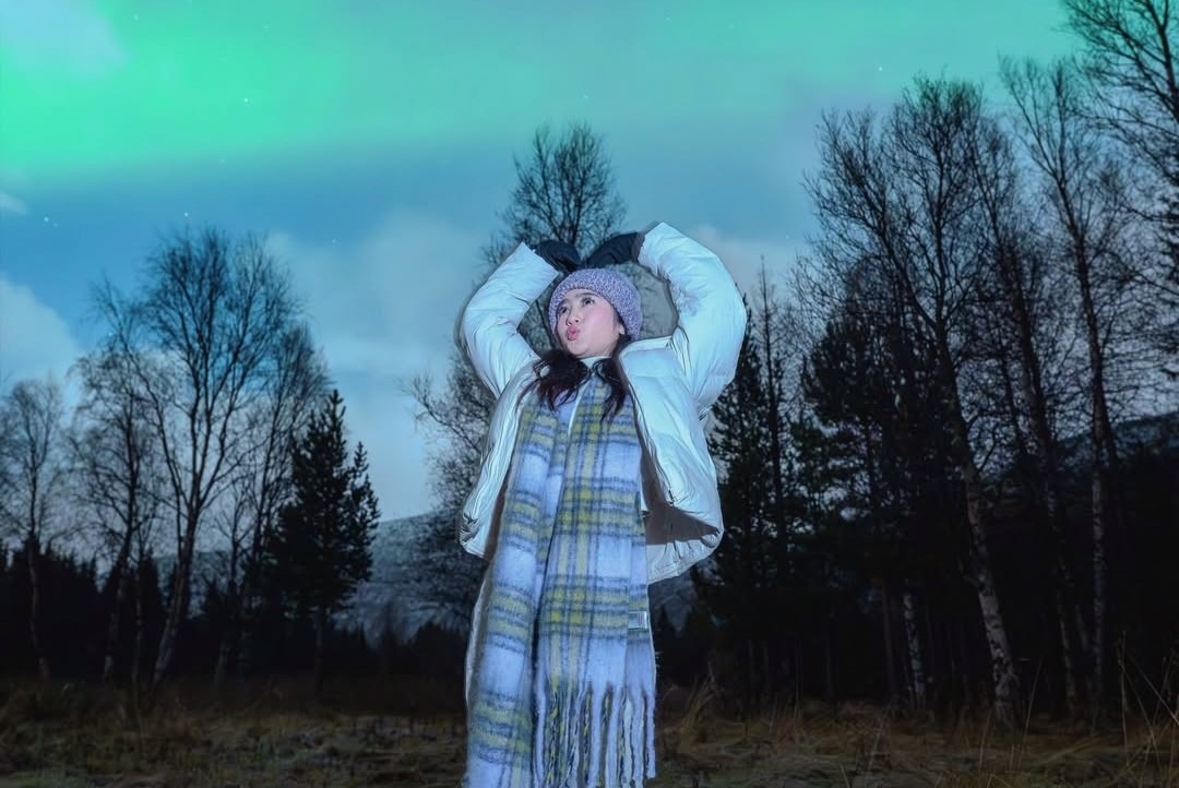 Febby Rastanty tetap modis di Norwegia