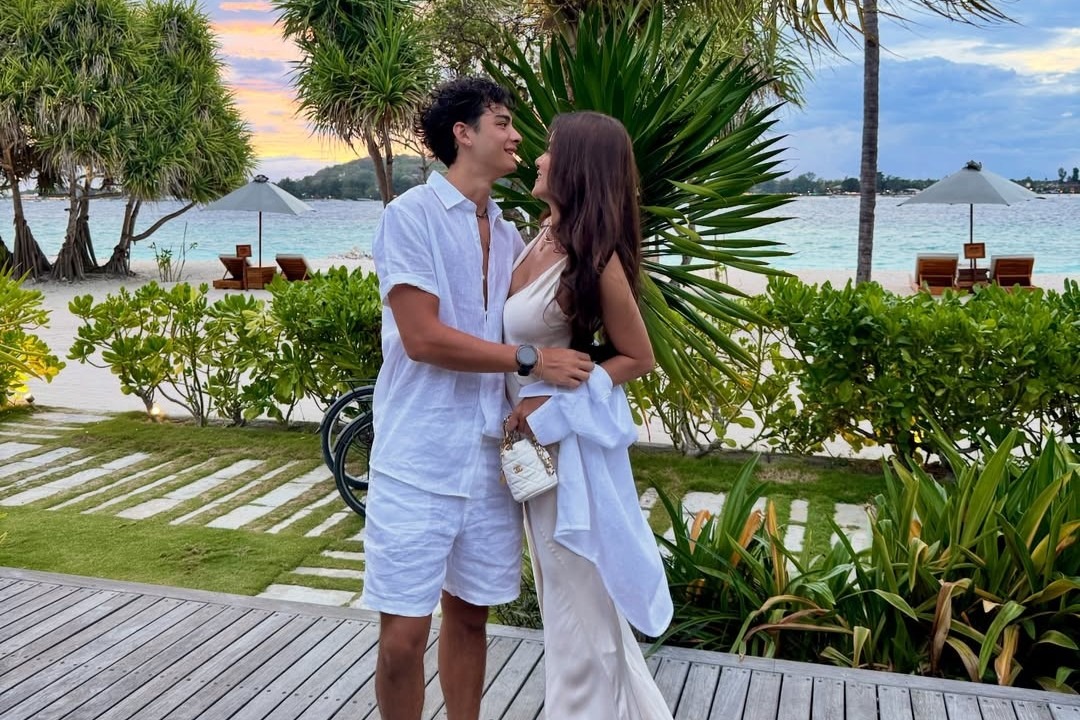 Olla Ramlan plesiran bareng Tristan Molina