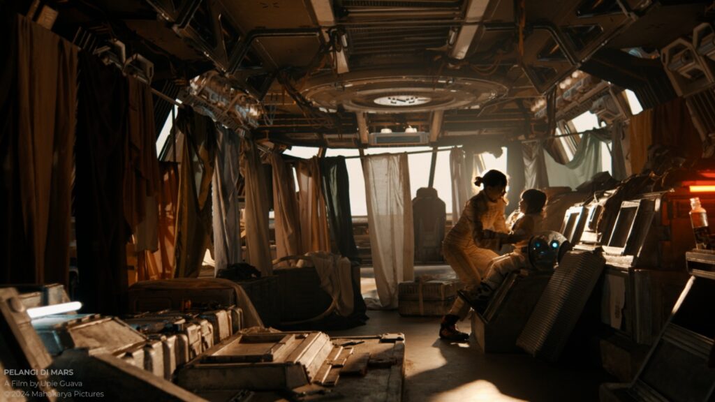 Yang membuat 'Pelangi di Mars' spesial adalah pendekatan teknisnya. 