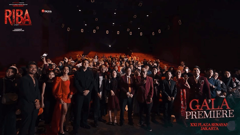 Acara Gala Premiere berlangsung sukses dan penuh emosi. Setelah pemutaran film usai, penonton disuguhi penampilan spesial dari Yogie Nandes yang menyanyikan soundtrack film 'RIBA'.