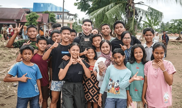 Verrel menegaskan bahwa kehadiran dan kepedulian adalah awal dari pemulihan.