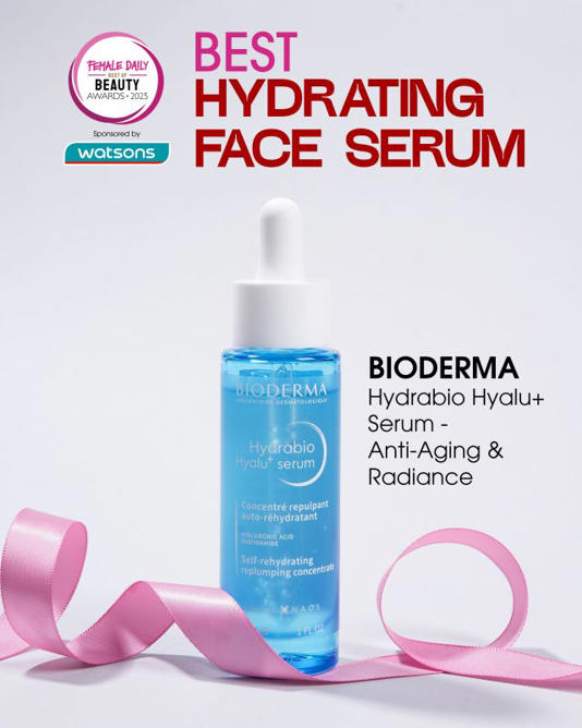 Sebagai pemenang kategori Best Hydrating Face Serum, Bioderma Hydrabio Hyalu+ Serum