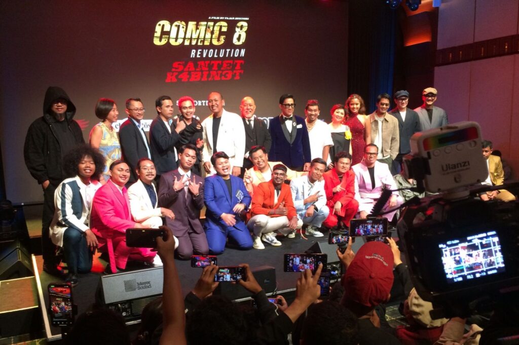 Acara yang dimeriahkan oleh puluhan selebriti dan komedian top Indonesia ini menjadi pembuktian bahwa film garapan Fajar Bustomi ini siap menjadi tontonan wajib libur akhir tahun.