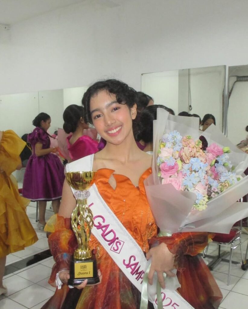 Leticia tampil memukau sepanjang kompetisi, menunjukkan keberanian keluar dari zona nyaman.