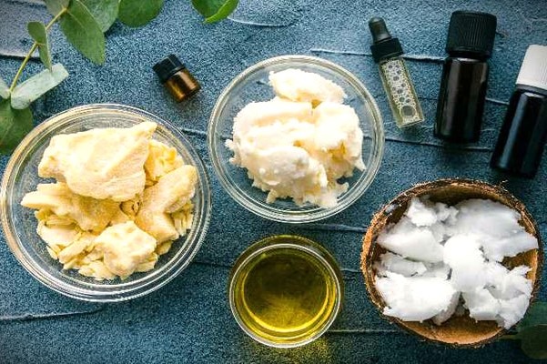 Ilustrasi body butter, body lotion untuk perawatan kulit