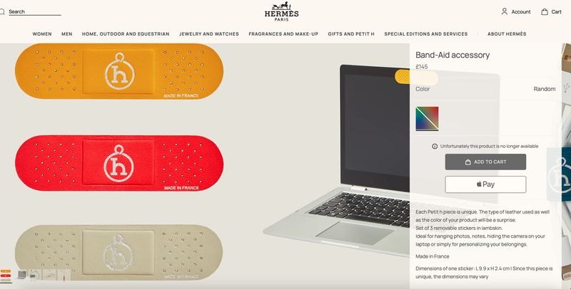 Plester Hermes bukanlah plester sekali pakai biasa. Produk ini hadir dalam satu set berisi tiga plester yang dapat dilepas dan digunakan kembali.