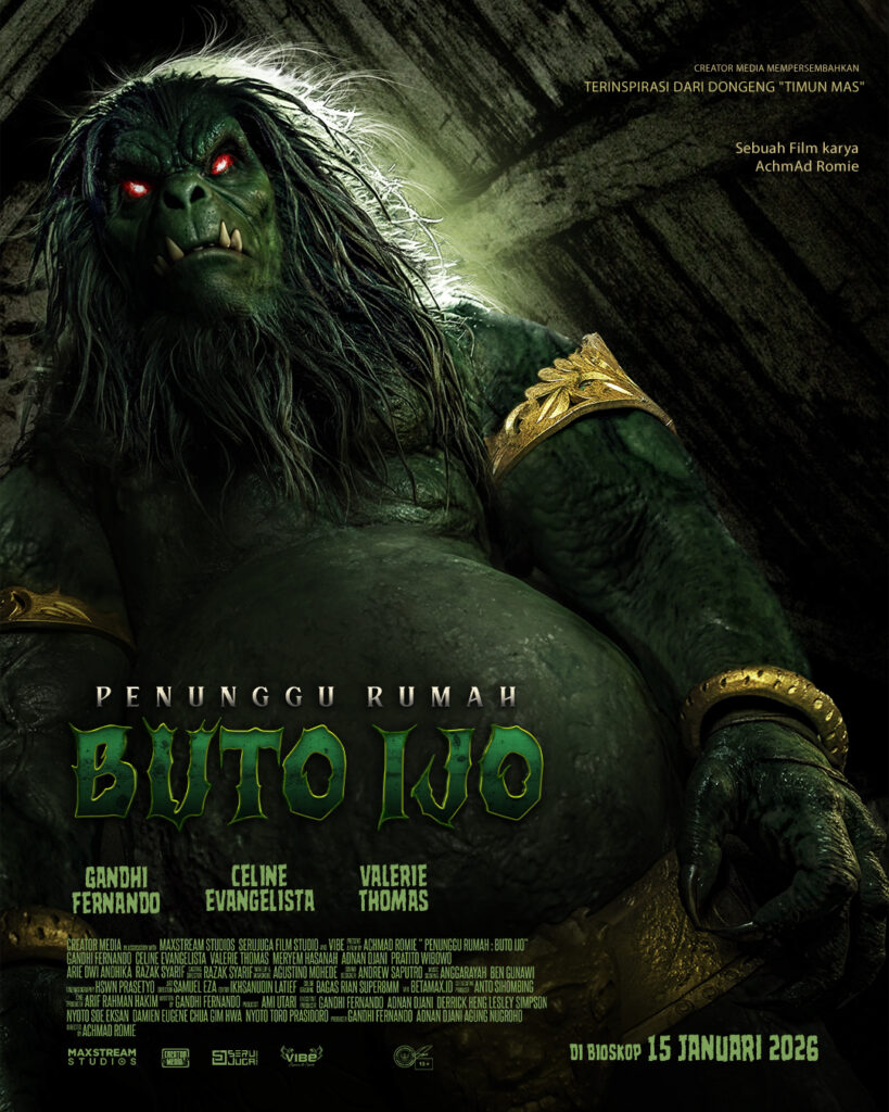 Dalam 'Penunggu Rumah: Buto Ijo', sosok raksasa hijau itu tidak hadir sekadar sebagai monster yang menakutkan. 