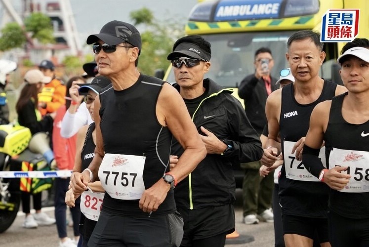 Chow Yun Fat ikut marathon di usia senja