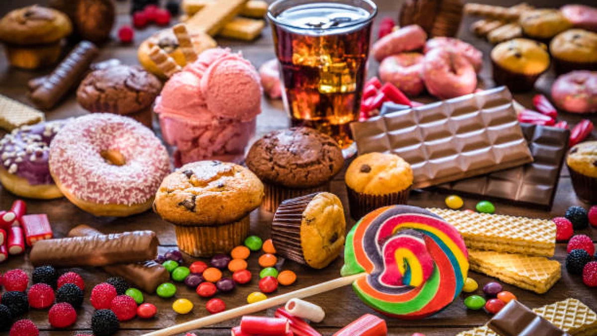 Ilustrasi makanan manis