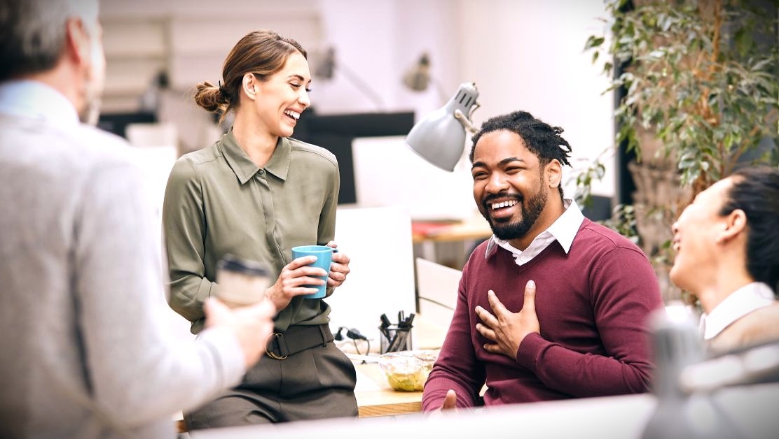Ilustrasi wellbeing di tempat kerja